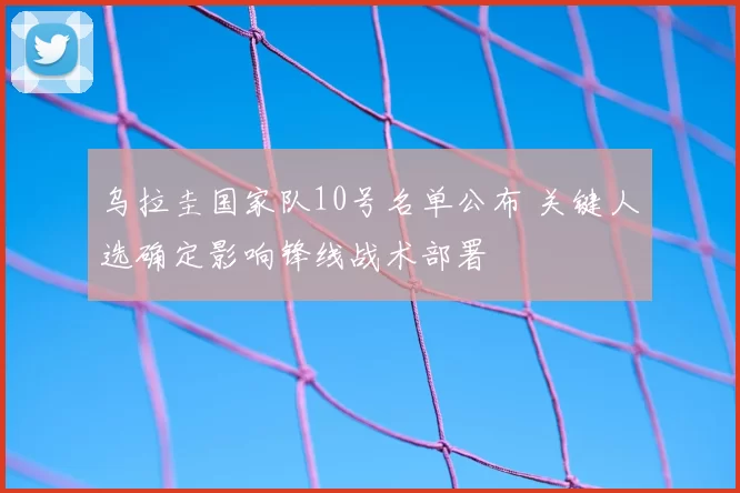 乌拉圭国家队10号名单公布 关键人选确定影响锋线战术部署